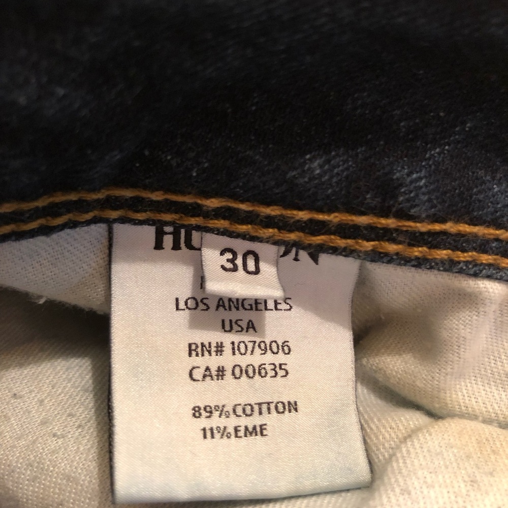 HUDSON CROP JEANS SIZE 30 - Picture 4 of 6